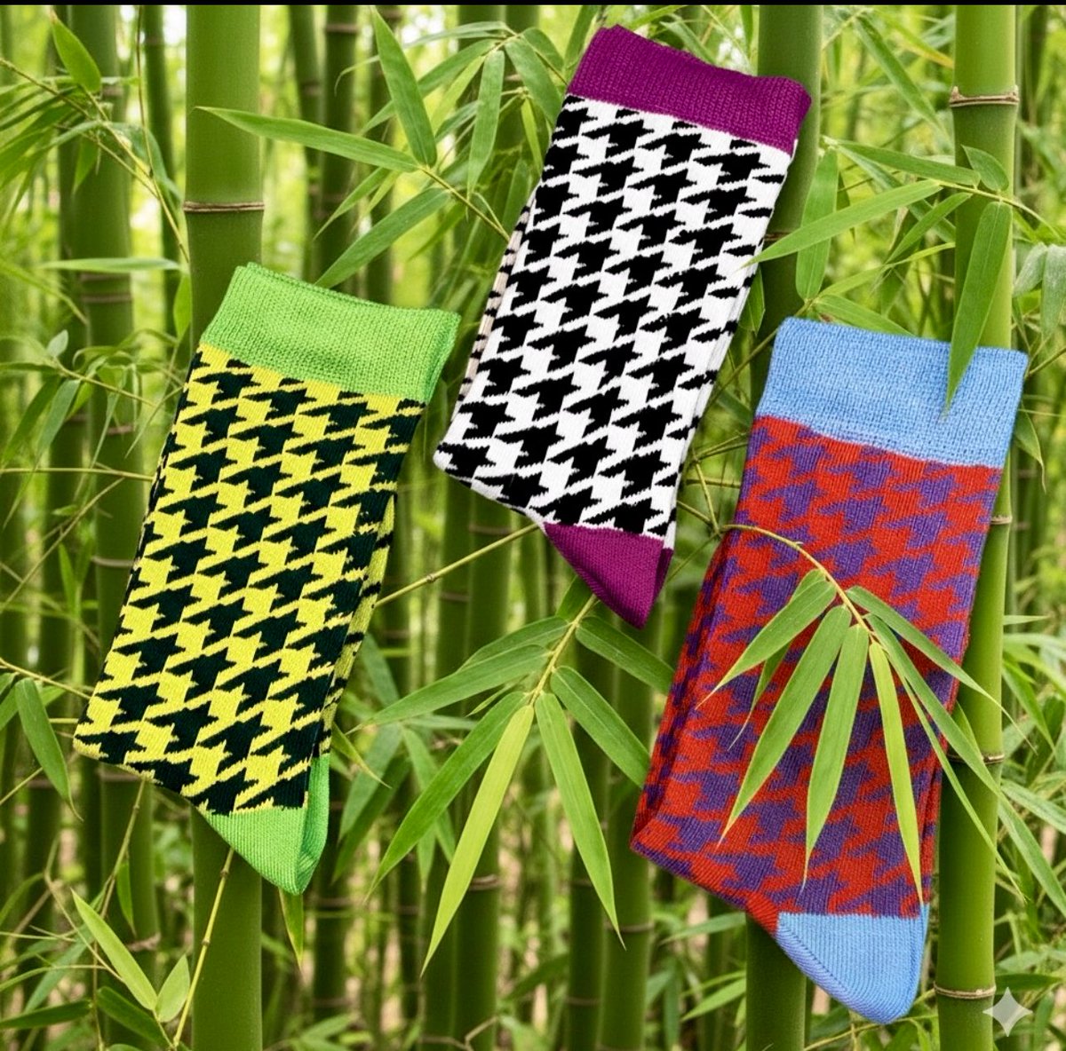 BassinMel21899's tweet photo. Sustainable softness, Vibrant comfort in  bamboo. Bassin and Brown Women's Houndstooth Three Pack Bamboo Socks.
Visit https://t.co/g1B7umuugm to view a great selection of cheerful socks and fun accessories. 
https://t.co/g1B7umuugm
@bassinandbrown 
#bassinandbrown
#bamboosocks https://t.co/yJMp4UCmrN