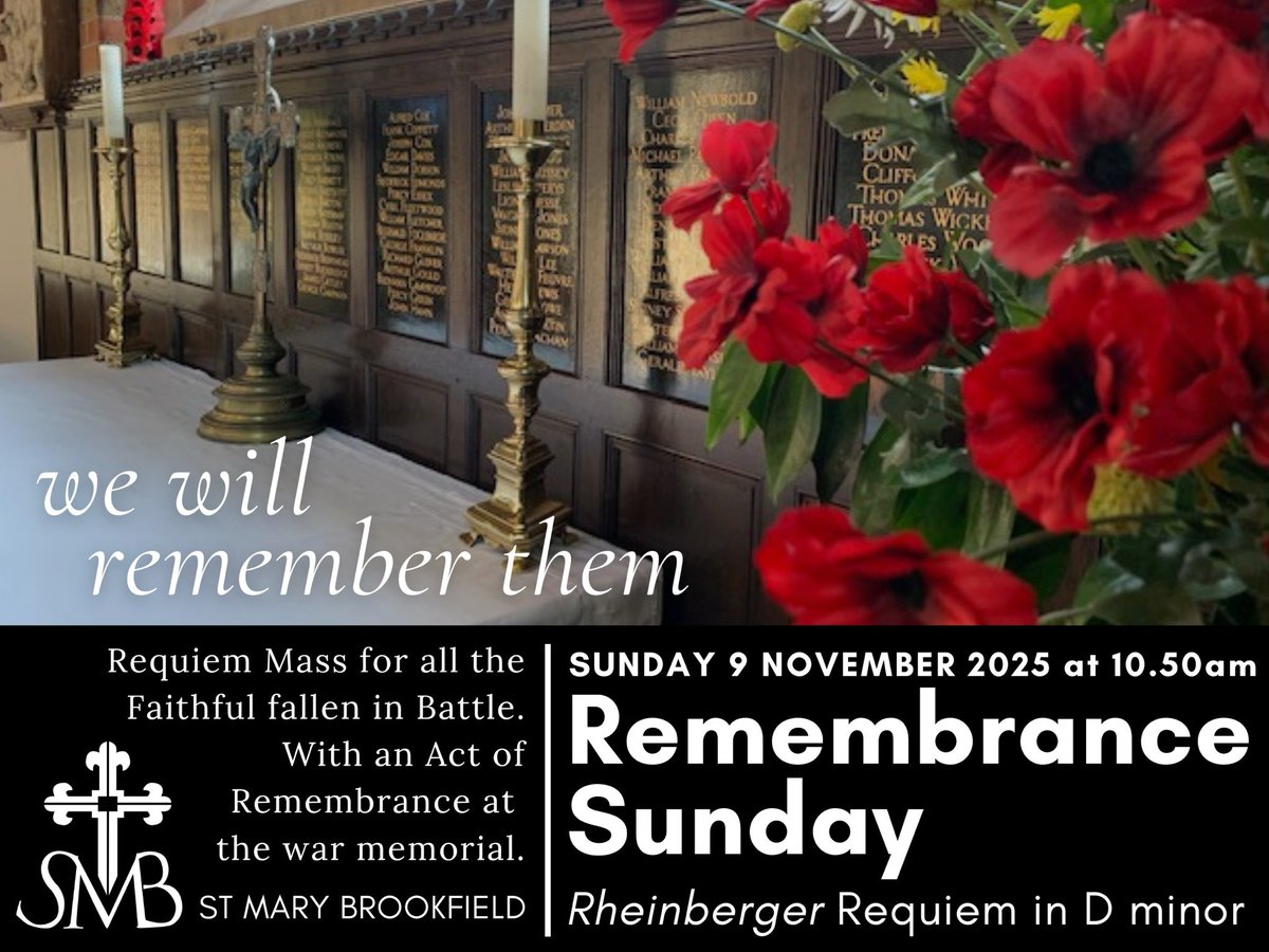 Remembrance Sunday | 10.50am | All welcome