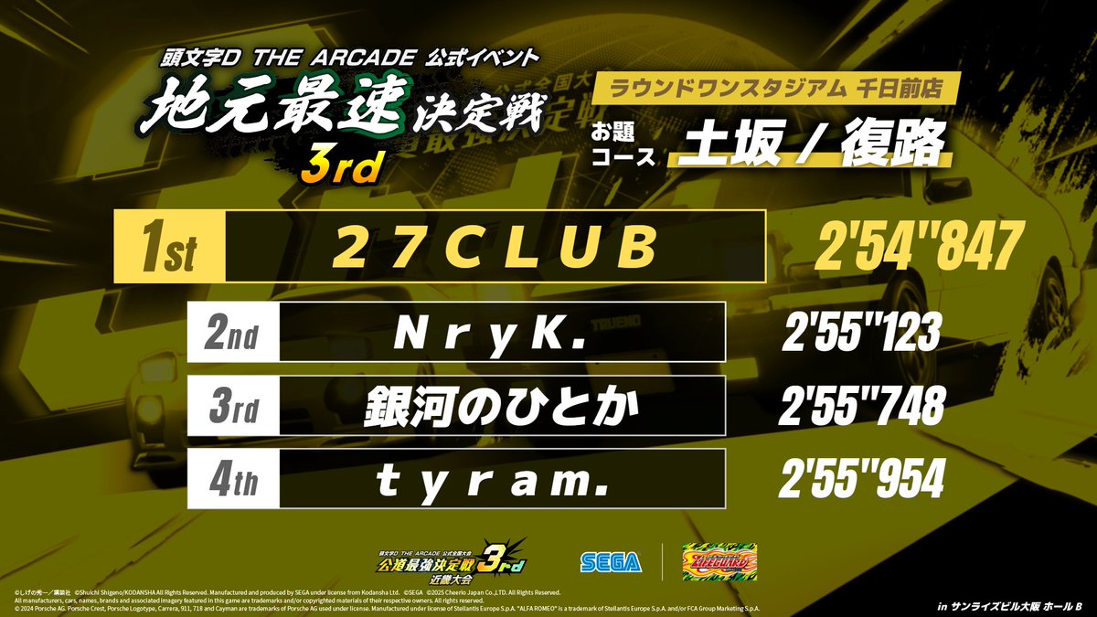 頭文字DAC公式 on X