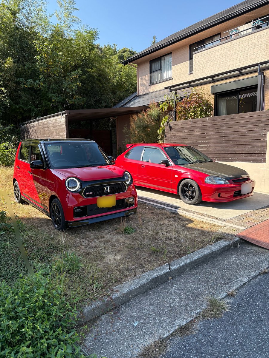 修理後、EK9は元気になりました🚘

先週から新しくN-ONE RSが仲間になりました…勿論、MT車です🚘

#EK9
#NONE