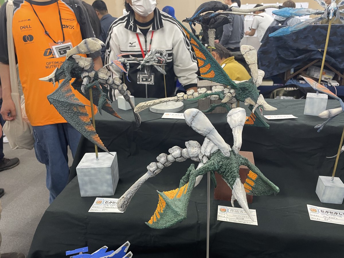 セガ卓と言いながら
ほぼパンツァードラグーンでしかもプロトタイプドラゴンだらけの卓
#SCM展示会
#パンツァードラグーン
#セガ