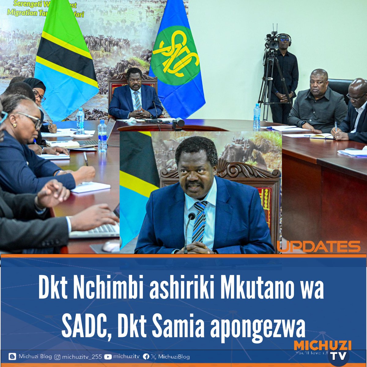 MichuziBlog's tweet image. #michuzitv_updates:-#Makamu wa Rais wa Jamhuri ya Muungano wa Tanzania Mhe.Balozi Dkt. Emmanuel Nchimbi amesema Serikali inayoongozwa na Rais Dkt. Samia Suluhu Hassan imechukua hatua za kurejesha utengamano katika nchi na kuhakikisha wananchi...
👇
instagram.com/p/DQya6DvDTPP/…