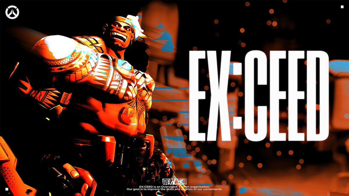 ⛓️『俺が相手をしてやる』⛓️
┈EX:CEED開戦間近┈

▶︎ 11/22(土), 23(日) 開催 ◀︎

OWCS出場チームが多数参戦🔥
“勝ち”と“意地”がぶつかる この2日間を見逃すな❤️‍🔥

本配信👇
Twitch：twitch.tv/exceedoverwatch
YouTube：youtube.com/@EXCEED-OW

#EXCEED_OW #Overwatch2 #OW2 #オーバーウォッチ2