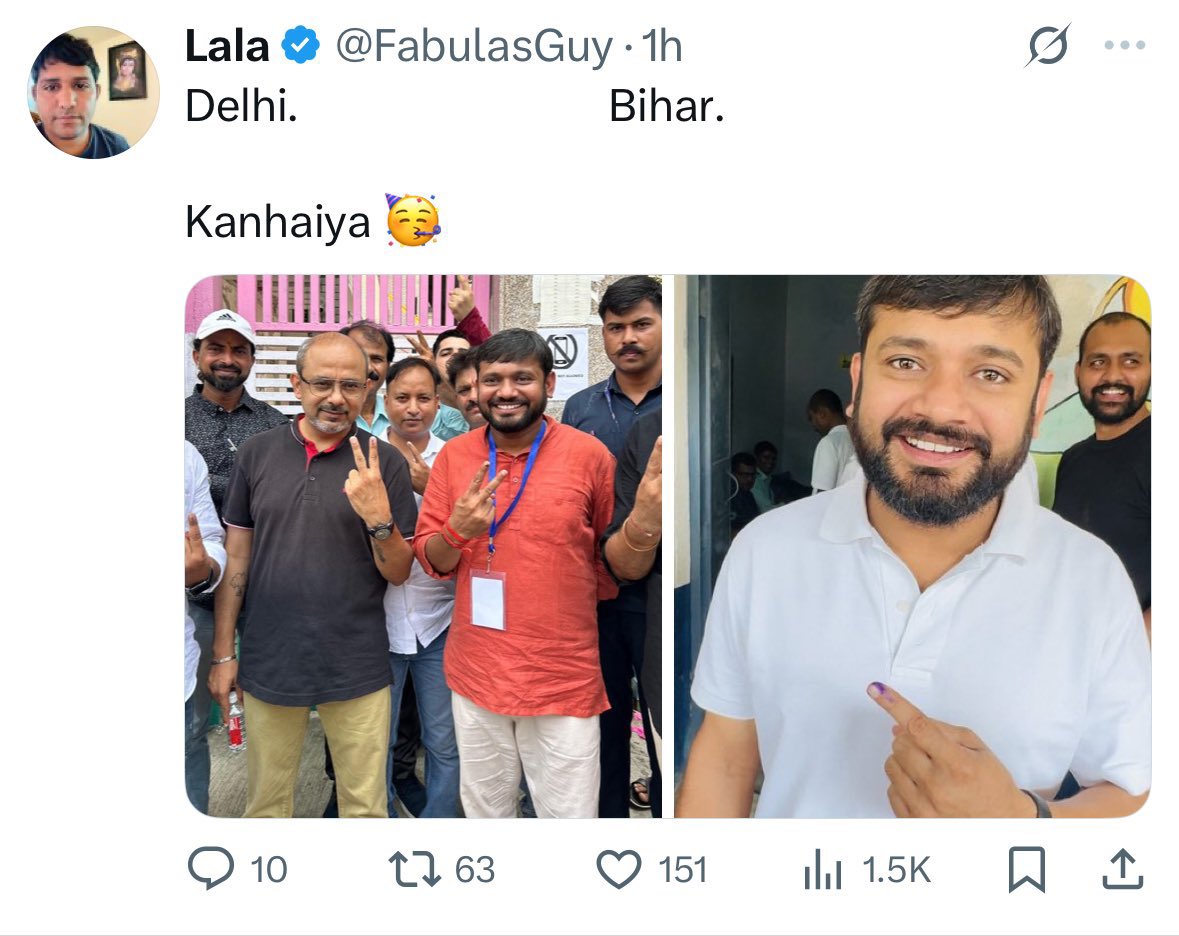 miteshkumar10's tweet image. 🚨Massive vote chori being done by @INCIndia @IYC @kanhaiyakumar 

@ECISVEEP should take action

Congress falls in their decade old chori ways of trap 🪤 🤣🤣🤣🤣🤣