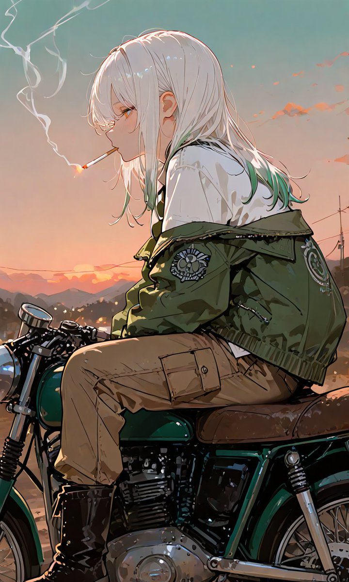 🚬🛵
 #AIart