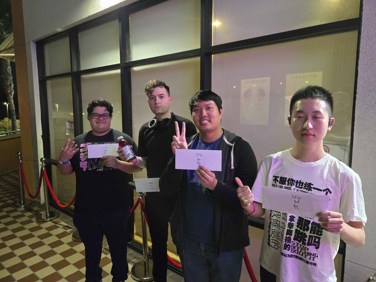 SoCalColosseum's tweet photo. Congrats to MOTHMAN for taking this week's #SoCalColosseum #SF6 tournament!

🥇 @LGrinta 
🥈 @exiatd_ 
🥉 noot
4⃣ @bigwheat236 https://t.co/e9ao0NrwsD