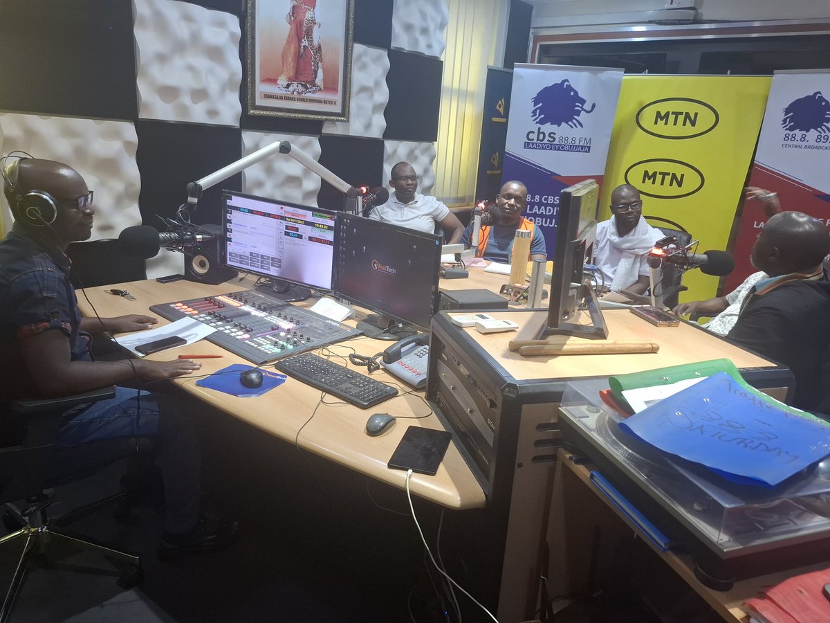 We are live on <a href="/cbsfm_ug/">CBS FM UG</a> discussing building related matters, especially in Kampala. <a href="/ERBUganda/">Engineers Registration Board - Uganda</a> <a href="/ARBUganda/">Architects Registration Board - Uganda</a> <a href="/UIPE_Uganda/">UIPE</a> <a href="/SRB_Uganda/">Surveyors Registration Board</a> <a href="/SurveyorsofUG/">Institution of Surveyors of Uganda</a> <a href="/KCCAUG/">Kampala Capital City Authority (KCCA)</a>