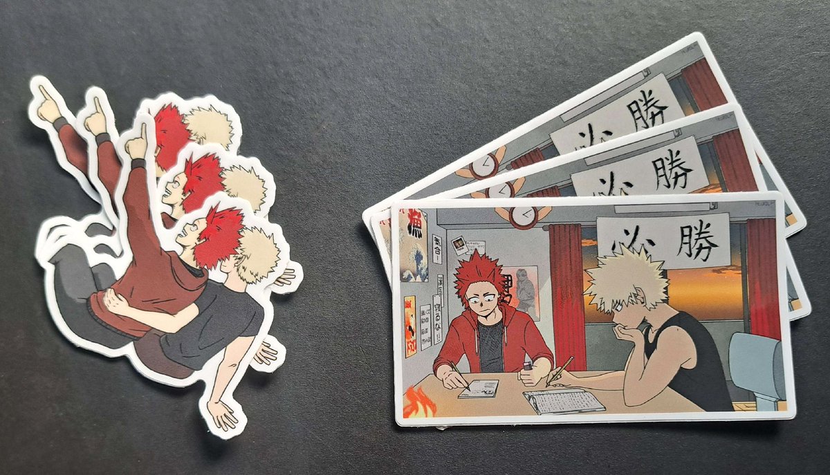the krbk stickers are in stock on my bigcartel :)