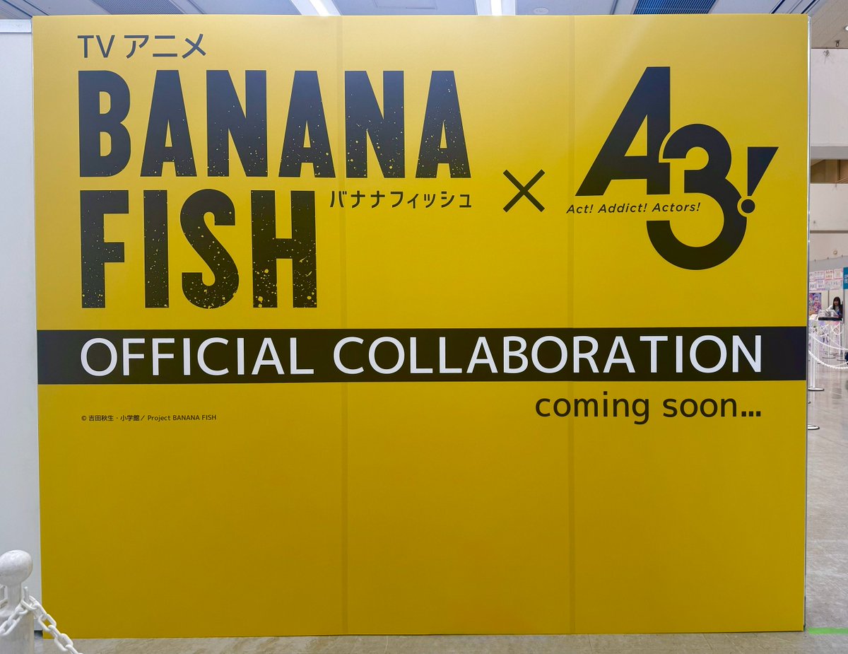 mankai_event's tweet image. ★AGF2025 ブース情報★

AGF2025 1日目が閉場しました。
『A3!』ブースへのたくさんご来場ありがとうございました！
明日、2日目もお待ちしています！

#エースリー #AGF_2025