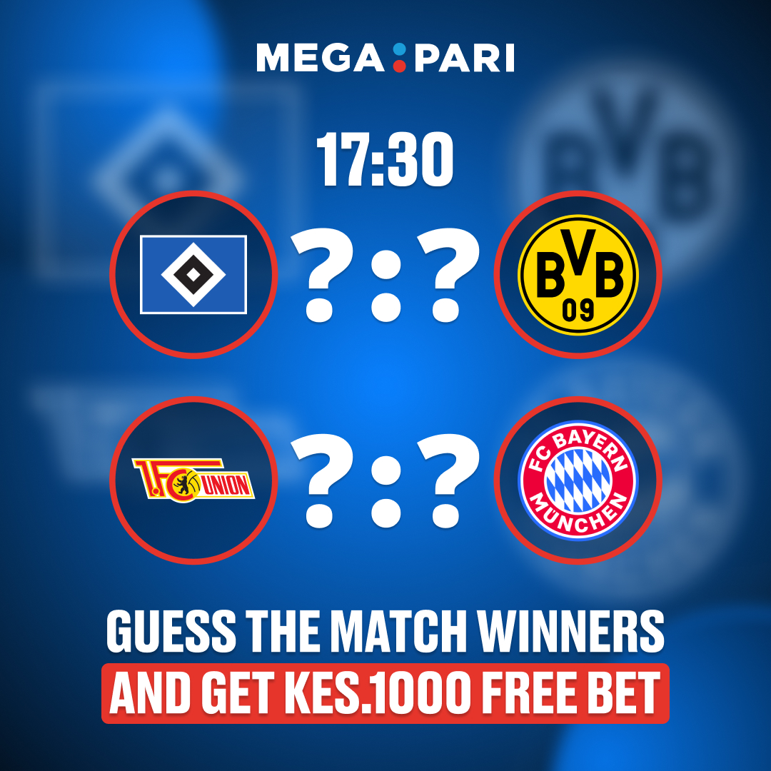🔥 FREEBET GIVEAWAY 🔥

Rules:
👉 Follow us, mention two friends,
👉 Like, share this post then comment with your answer and Megapari ID!!

🏆 1 answer per person, 15 random Kenyan winners to be announced on 13/11

Participate Here

#freebets #Football #sportsbetting #winbig