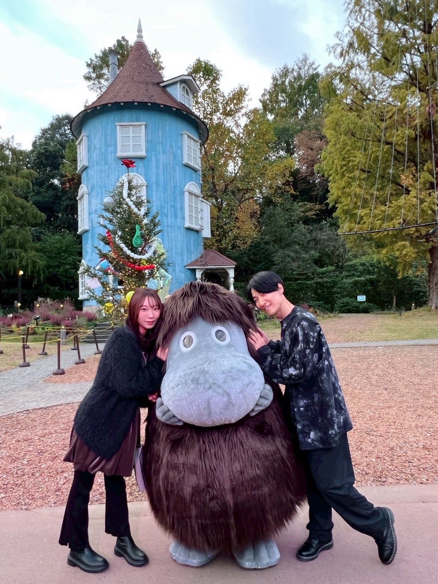 smime_maeda's tweet image. ご先祖さまに会ってきた🎄

 #ムーミンバレーパーク