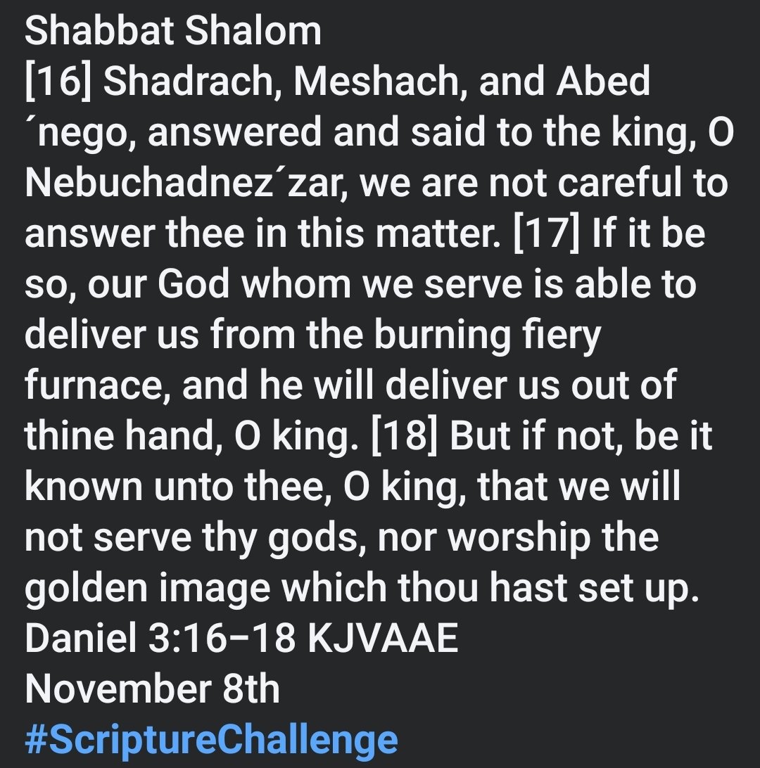 dwaynetmoore's tweet image. November 8th 
#ScriptureChallenge