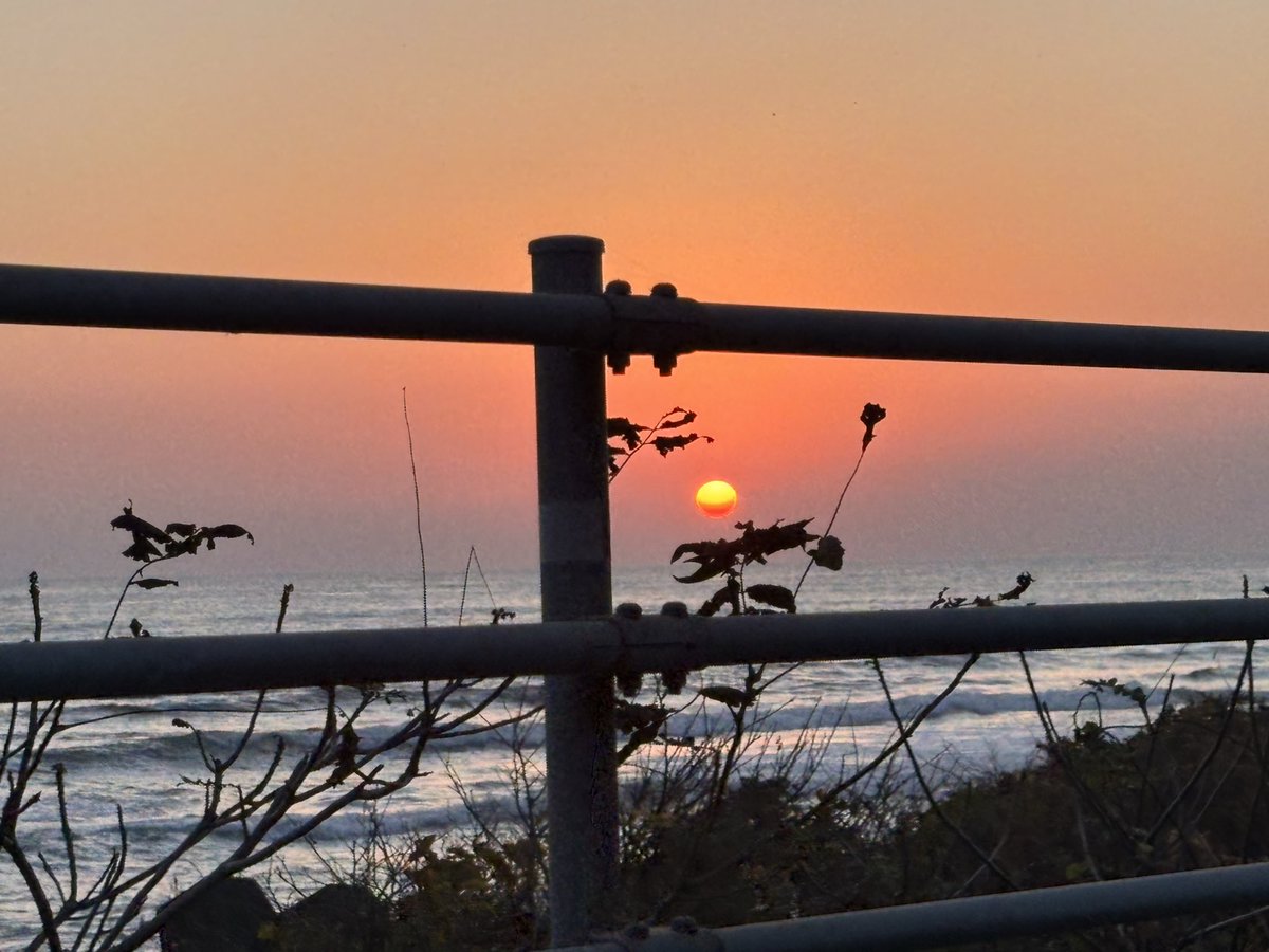 熊石の人に、熊石の好きなところを聞くと、「夕日」と答える人が多い。しかし、塩小屋からは夕日が見えないので、私はずっとその景色を見たことがなかった。先日、ロバリヤカーに乗っているときに初めて見た。大きくて赤い。夕日が美しいと思ったのは、モロッコのエッサウィラで見たとき以来だった。