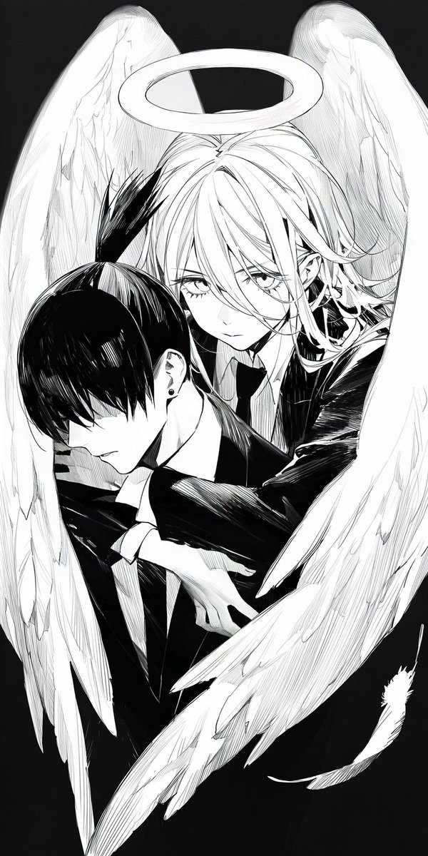 Angel Devil x Hayakawa Aki / 天使とアキ
ごめんなさい…。追加修正しました…。
#chainsawman #チェンソーマン