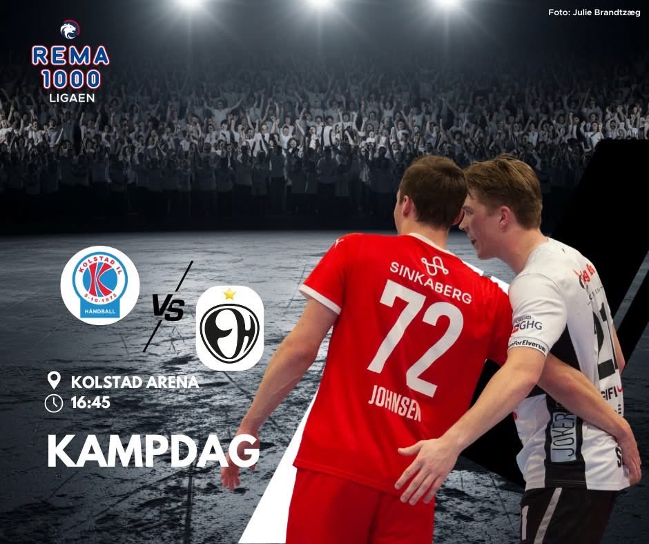 𝗞𝗔𝗠𝗣𝗗𝗔𝗚
Kolstad-Elverum
🏆Rema1000-ligaen
🏟 Kolstad Arena
🕕 16.45
📺TV2 Sport 2 eller Elverumsradioen