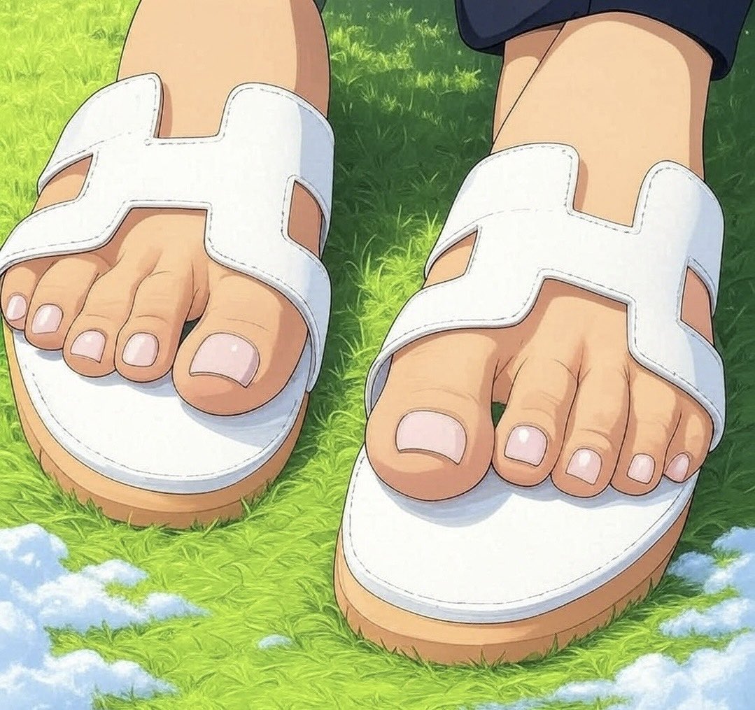 For your anime foot fetish.