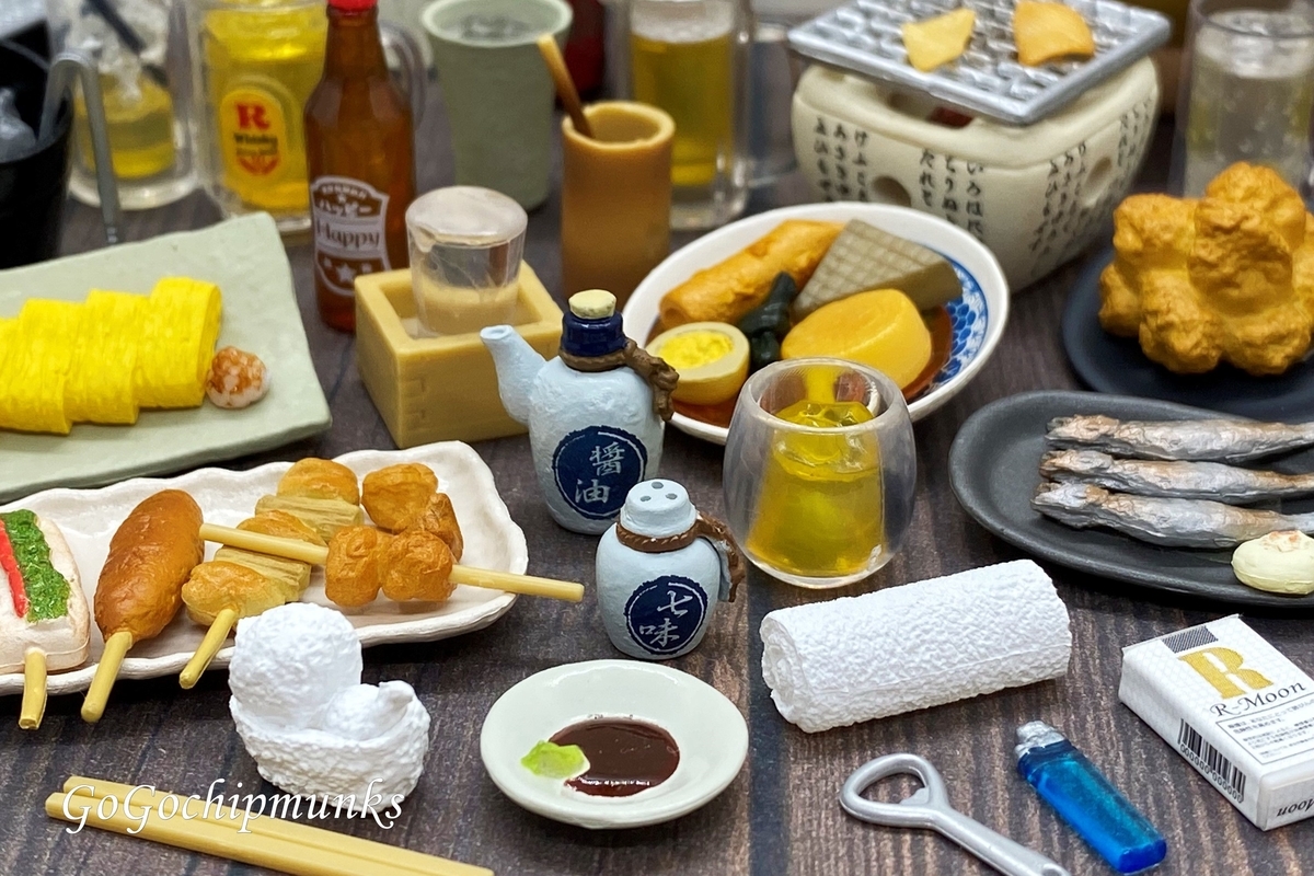 年末が近づいてきた寒い日にふと思い出す、お酒のぷちサンプル、「一杯やってく?　居酒屋のんべえ」と「スナックぷち」🍶🍷

#ぷちサンプル　#居酒屋のんべえ　#スナックぷち
kawaiimono.hatenablog.com/entry/izakayan…