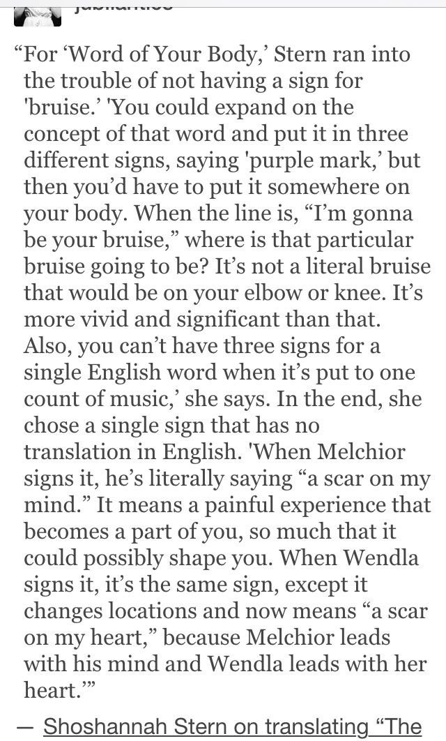 tinselgaiety's tweet image. #springawakening does anyone gaf abt the deaf west production cuz this made me sniffle