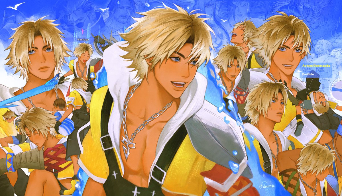 star player of the Zanarkand Abes ☀️ #FFX