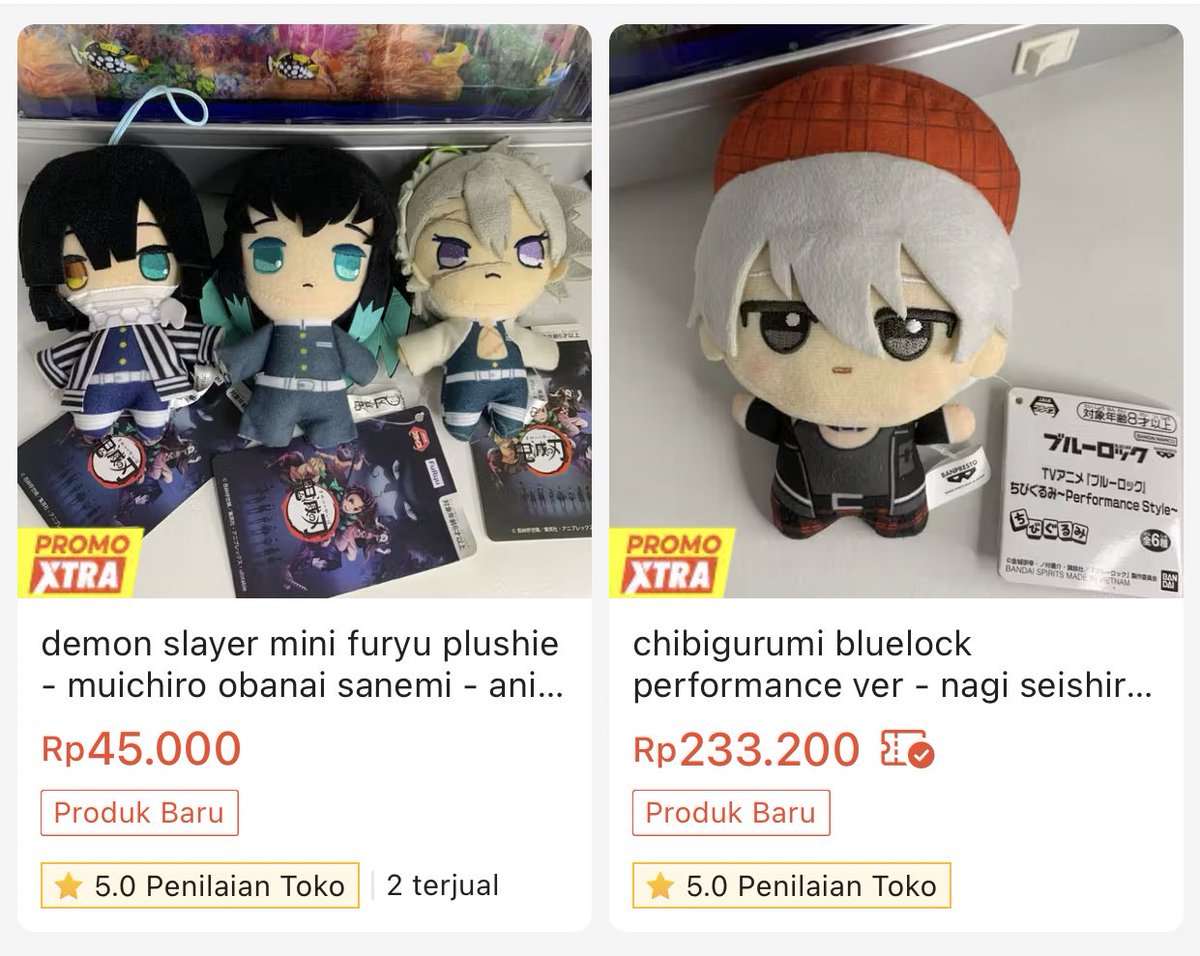 apploved's tweet image. wts want to sale demon slayer &amp;amp; bluelock plush
 
- avail: furyu obanai &amp;amp; chibigurumi performance nagi
- bisa nego tipis
- ada voc potongan 12%

#warunganime #warungbllk #warungkny