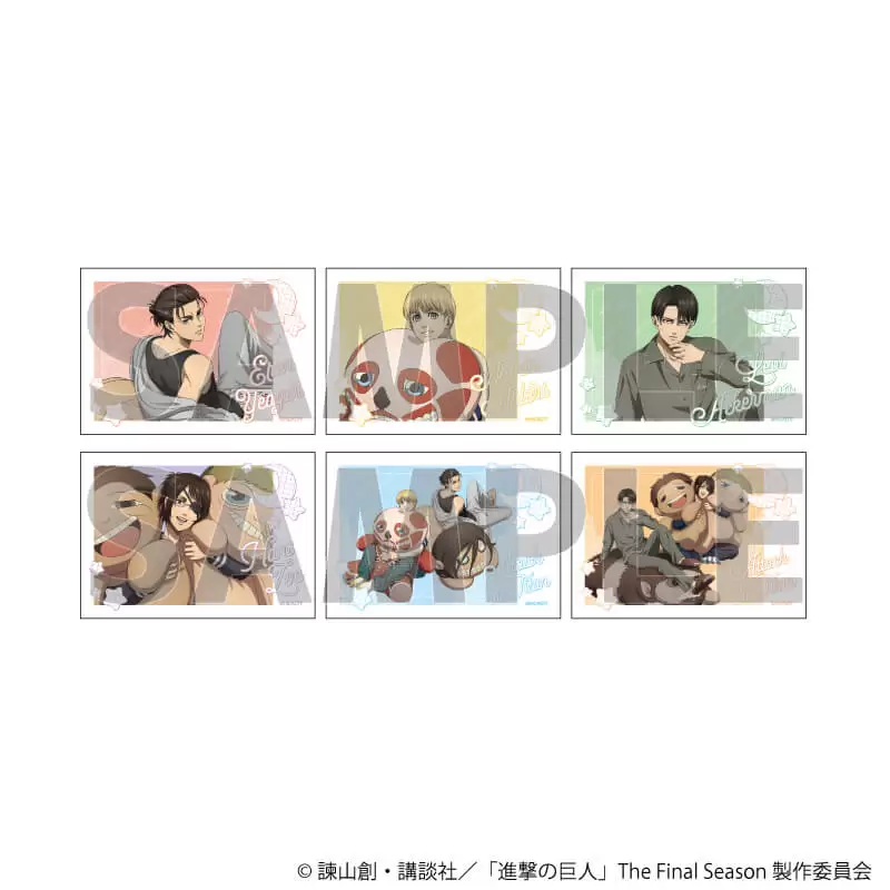 eeo Storeで予約開始！ ミニフォトカード「TVアニメ『進撃の巨人』The