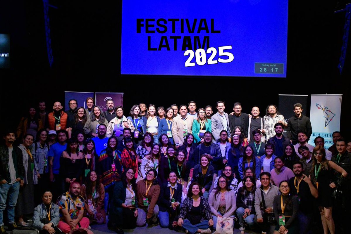 Factual_MX's tweet photo. ¡Otro éxito en nuestro #FestivalLATAM!

Cerramos con la energía al 100 y el corazón contento.

Gracias a participantes, ponentes, aliados y más por ser parte de esta 14° edición. ¡Hasta la próxima! ✨️ https://t.co/1uvYpcbTzw