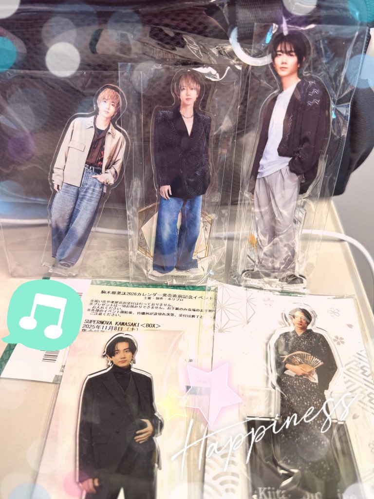 駒木根葵汰　ポストカード　カレイベ 駒木根葵汰 フォトカード付き 2026卓上カレンダー 新品未使用 大阪