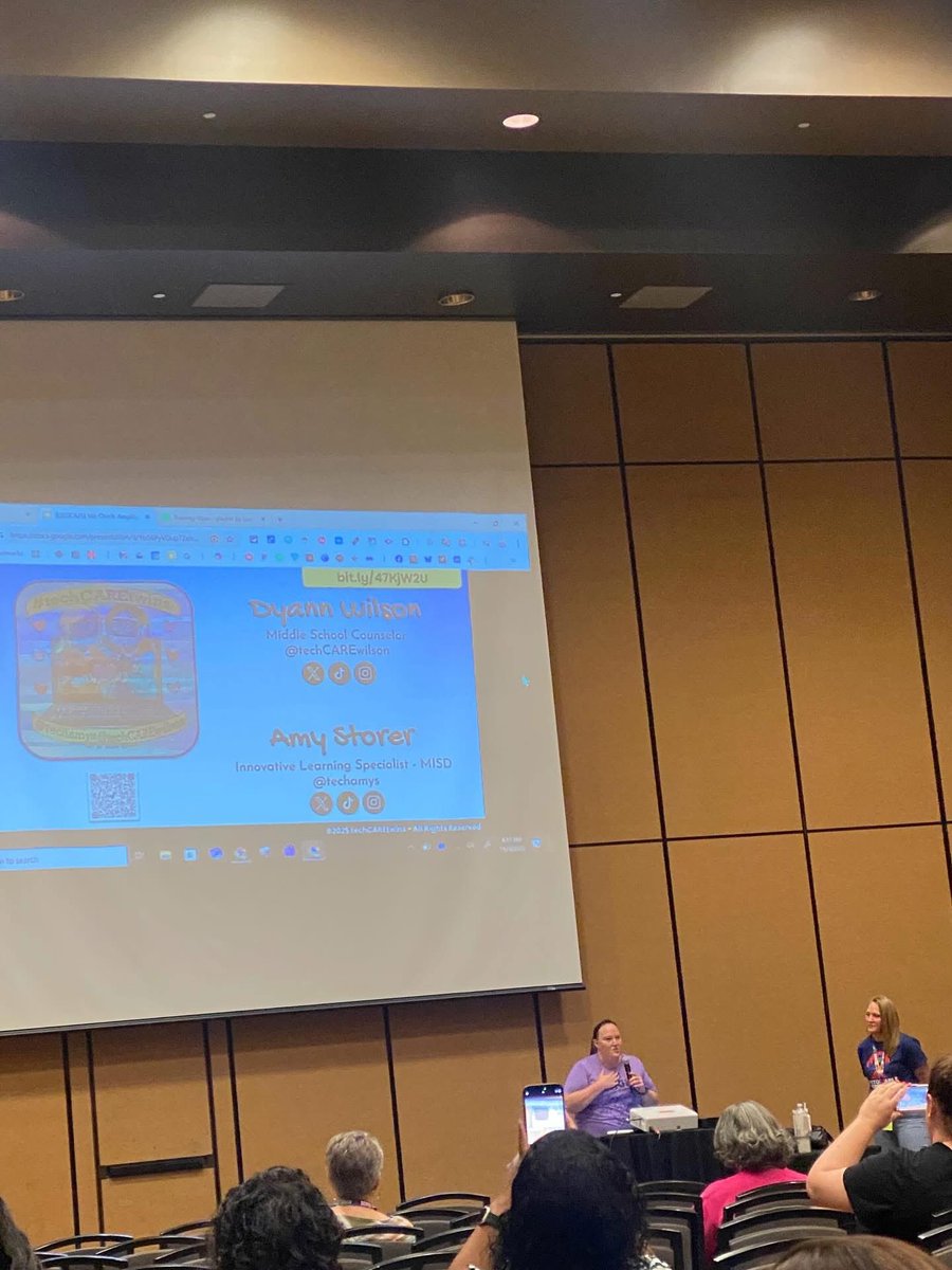 techamys's tweet image. Getting to present alongside my sis about the things we love when it comes to edtech is a dream come true!! I’m so proud of the work she is doing as a school counselor whom embraces technology - she’s a true pioneer! Can’t wait to stand alongside her as a featured speaker duo at…