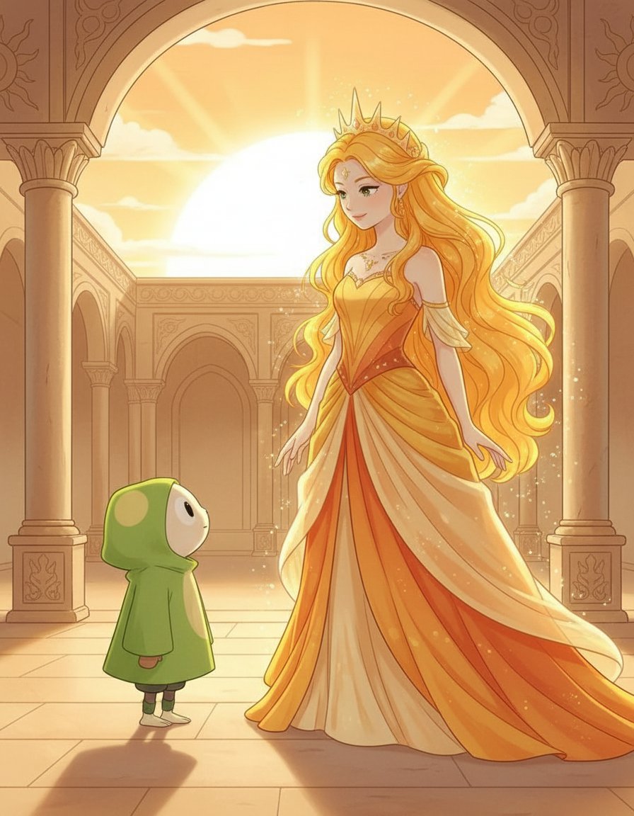 BabelOnSolana's tweet image. Episode 482 - The Sun Princess

EPISODE 482 - SUN PRINCESS: Princess too bright! Nobody close! Lonely! Babel brings sunglasses! Teaches: Your light is gift! Just need filters! Princess finds friends! Day 42. Be yourself!

#LandOfOoo #Episode482 #SunPrincess #Day42