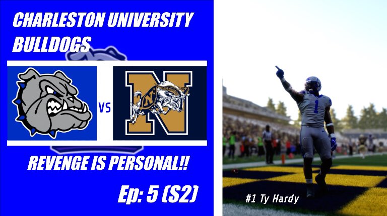 🔥 New Video Drop! 🔥
Check out Episode 5 of Season 2 of “Team Builder Dynasty” — REVENGE IS PERSONAL as Charleston U takes on Navy! 🎬 Watch the rivalry heat up: youtu.be/0YyK_qCOQMQ?si…
🎥 See you on the field—don’t miss it! #CollegeFootball #NFL #revenge