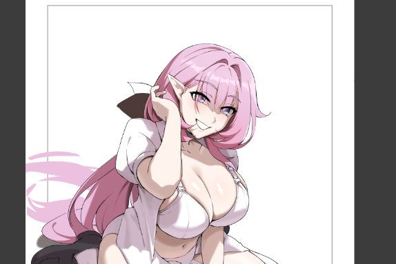 おっぱいが大きいエリシアの同人誌も制作しています 