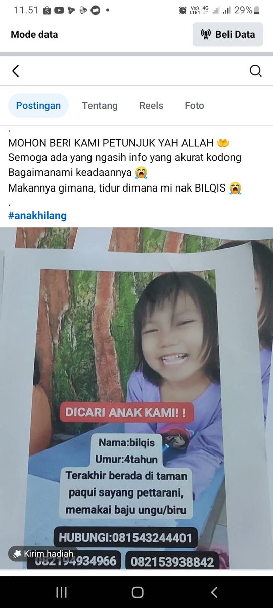 dharmafatahna's tweet photo. @txtdrimedia Hati ibu mana yg tdk perih? Sudah 7 hari belum juga ditemukan. hilang di taman jantung kota makassar. Sempat terpantau cctv  Dibawah sindikat penculik. MOHON BANTUANNYA KAK 🙏🥺 https://t.co/KGeKIyKbMo