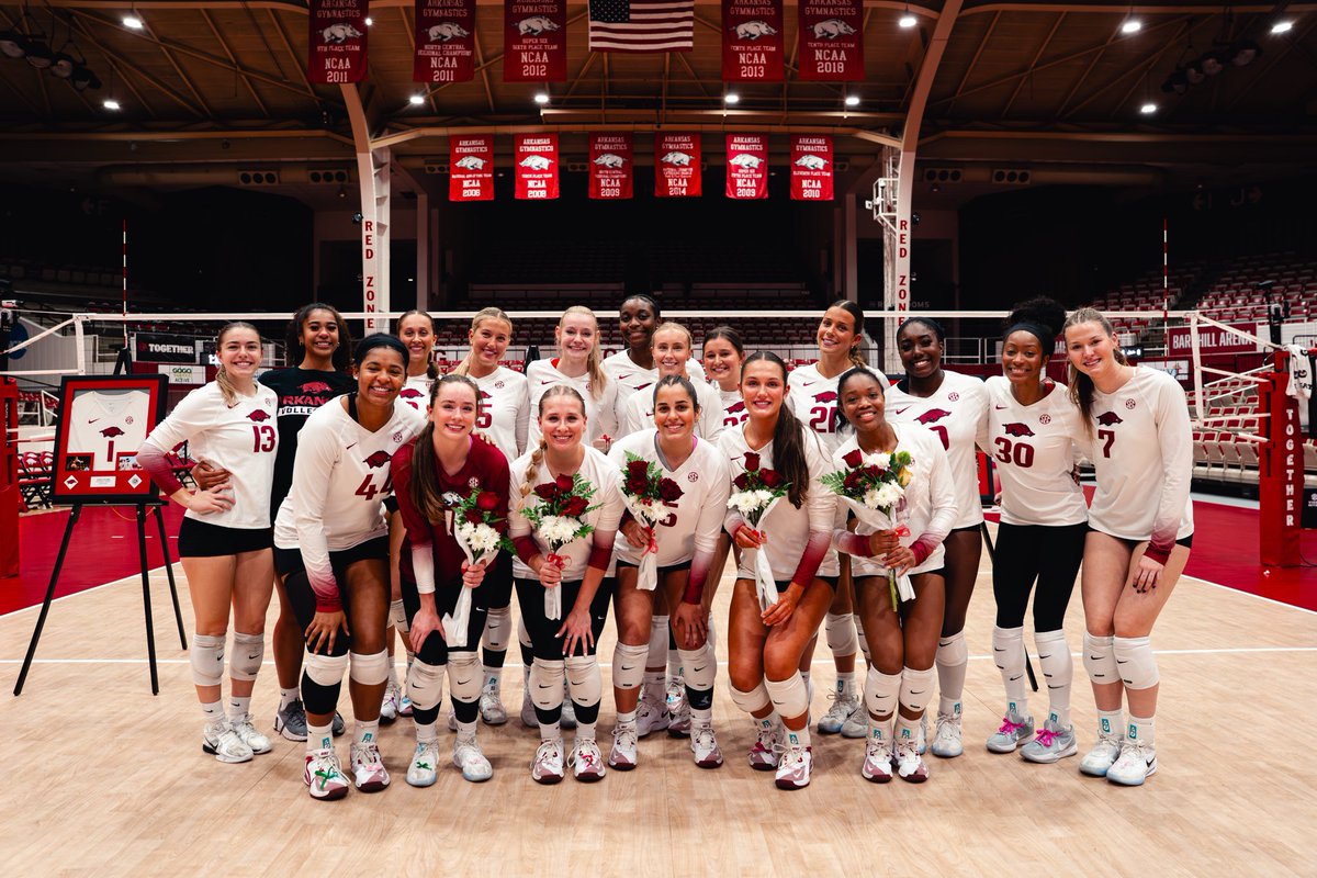 Razorback Volleyball tweet media