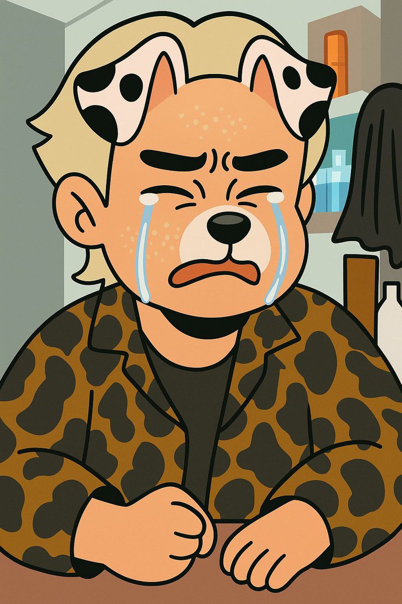 cumasukagambar's tweet photo. Me pretending I’m fine while dramatically collapsing in leopard print 🤣🤣🤣🤣 🖕🖕🖕🖕#fakecry #Loser #Auralis #smartcsnp #Syra https://t.co/W4fZYz8W3f