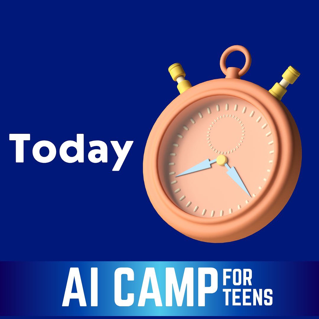 Tech4AllKids's tweet image. The AI Camp for Teens is Happening Today!

We’re excited to kick off the AI Camp for Teens today at G-Love Academy, Lugbe Zone 9! 🎉

#AICampForTeens #Tech4AllKids #DigitalSkills #STEMEducation #ArtificialIntelligence #TeensInTech #FutureInnovators