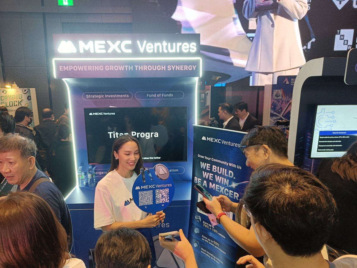 Roninx991's tweet photo. Who else is catching the @MVenturesLabs session at @THBWOfficial?
You know it's the spot for the best crypto conversations and some cool surprises. Don't miss out! 👀#MEXCEventRocks https://t.co/NXQOU8b5vD