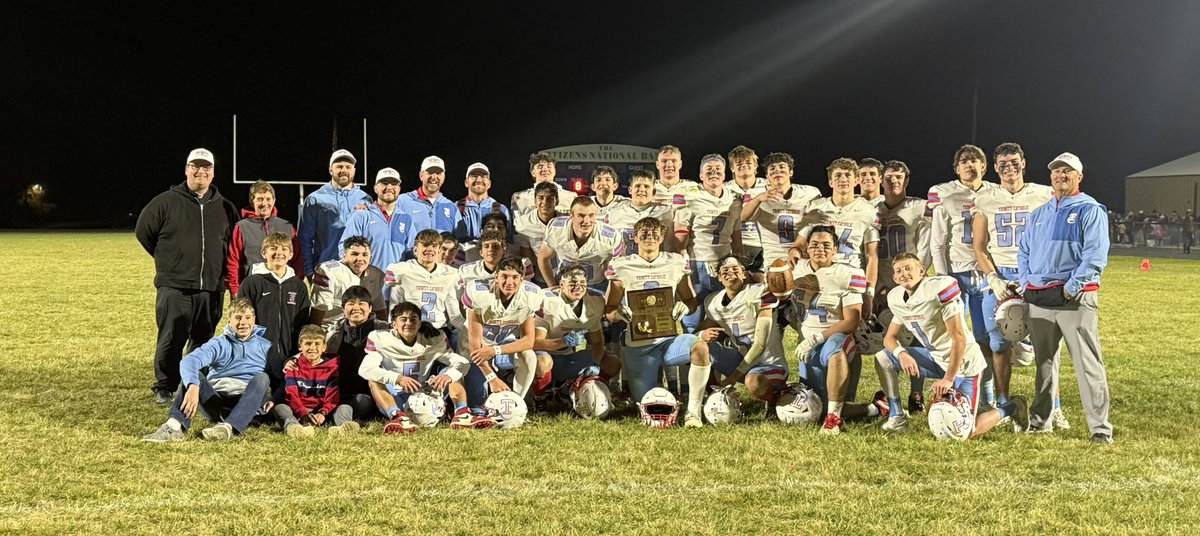 Congratulations to the TC football team on being REGIONAL CHAMPIONS with a 43-14 win over Republic County!! GO CELTICS!!