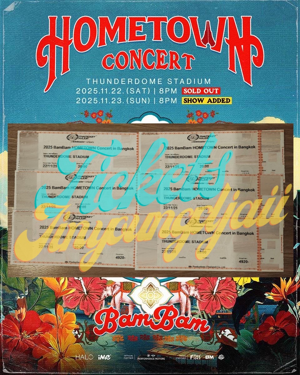 jinyoungdjaii's tweet image. 💗💗เปิดจองคิวกดบัตร 💗💗
○ มีประสบการณ์และทีมในการกดบัตร
○ หากพลาดไม่ได้บัตรได้ค่ากดคืนเต็มจำนวนค่ะ  สนใจเดมหรือทักไลน์ร้านได้เลยนะคะ #BI #2026BITOUR
#THELASTPARADE_ENCORE
#2026THELASTPARADEENCOREINBANGKOK #BIWithViu #ViuScreamDates #ViuTH #รับกดบัตรคอน #รับกดบัตรคอนเสิร์ต