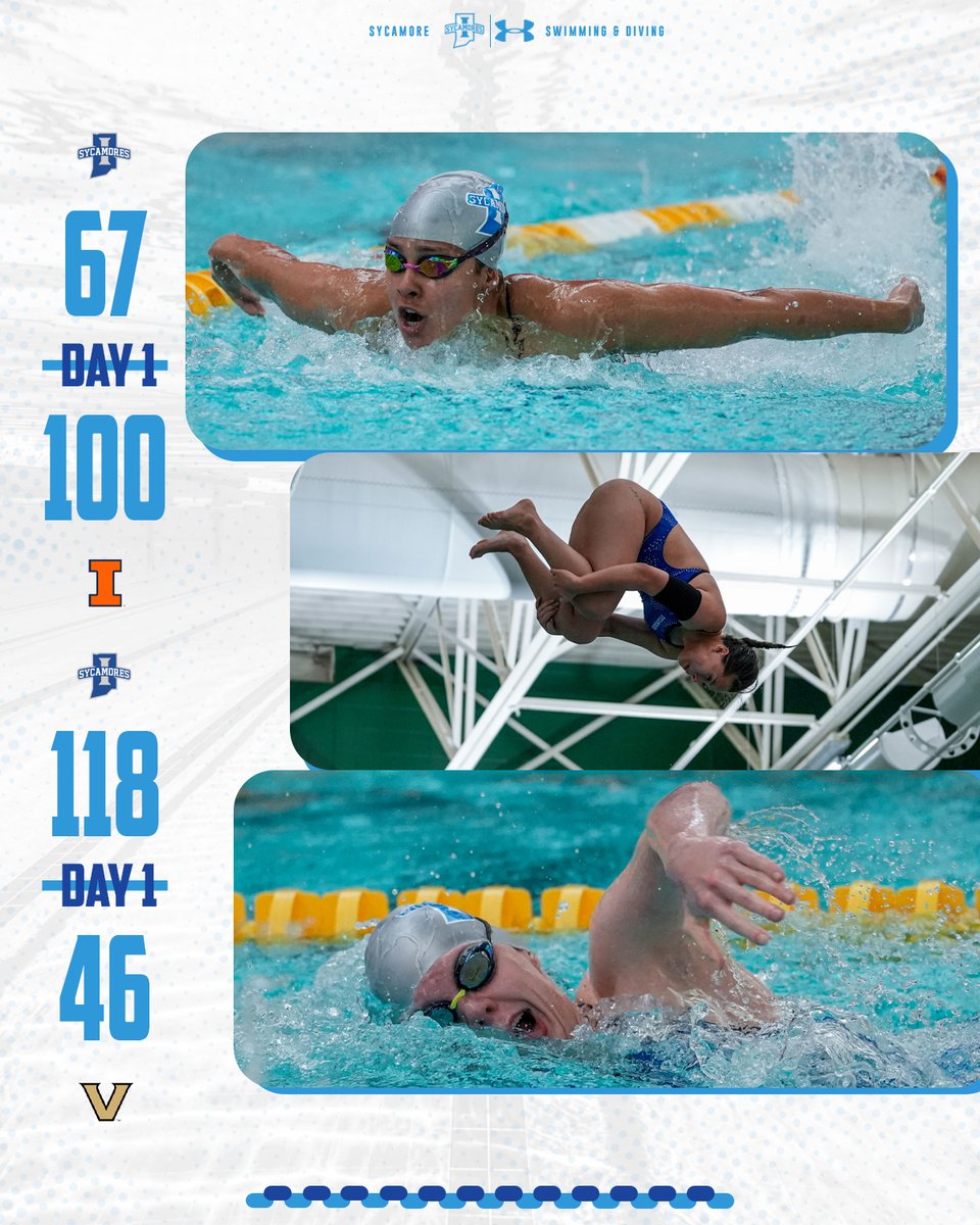Sycamores claim three wins, lead Vanderbilt through first day of double dual meet

tinyurl.com/45pkev9b

#MarchOn