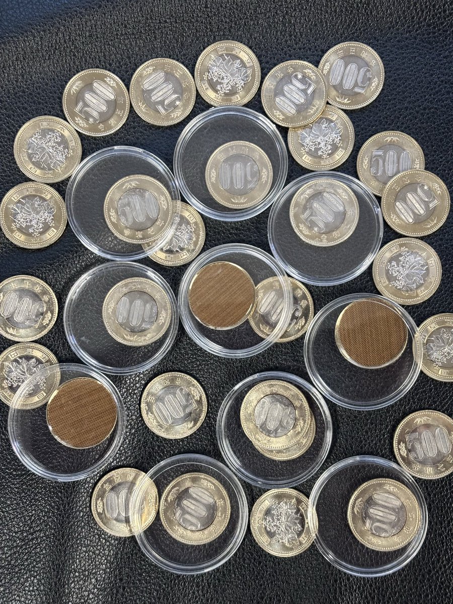 ☆手品☆エキスパンデッドシェル 500円 ギミックコイン ☆超魔力 エキスパン