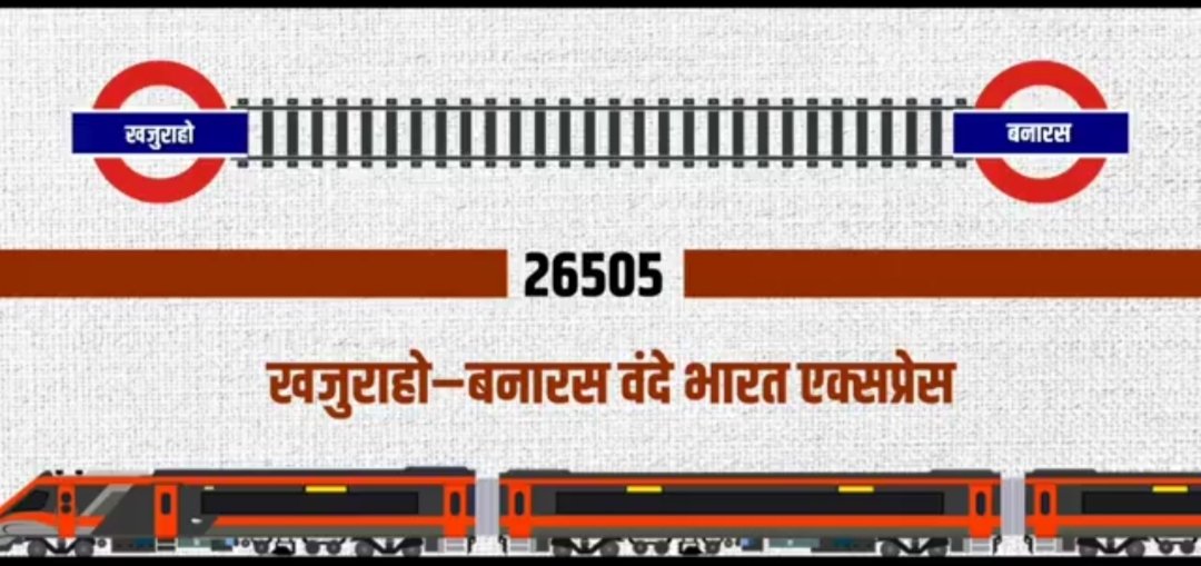उत्तर प्रदेश के बनारस से मध्य प्रदेश के खजुराहो की यात्रा पर चलने को तैयार, बुंदेलखंड वासियों के लिए यह सौगात है, पहली बार यहां वंदे भारत ट्रेन देखने को मिलेगी, जो धर्म नगरी चित्रकूट से होते हुए खजुराहो तक जाएगी #VandeBharatExpress
#विकसित_भारत <a href="/RailMinIndia/">Ministry of Railways</a> #Khajuraho #Newtrain
