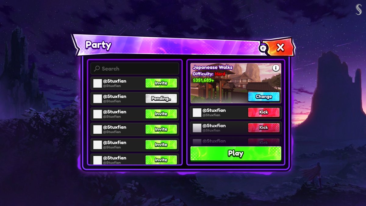 Stuxfian's tweet image. Anime UI Practice 🥷🏽
⤷ Discord: stuxfian
❤️ + 🔁 is appreciated!
[ #roblox - #robloxuidesign - #robloxui - #partyui - #RobloxDev ]