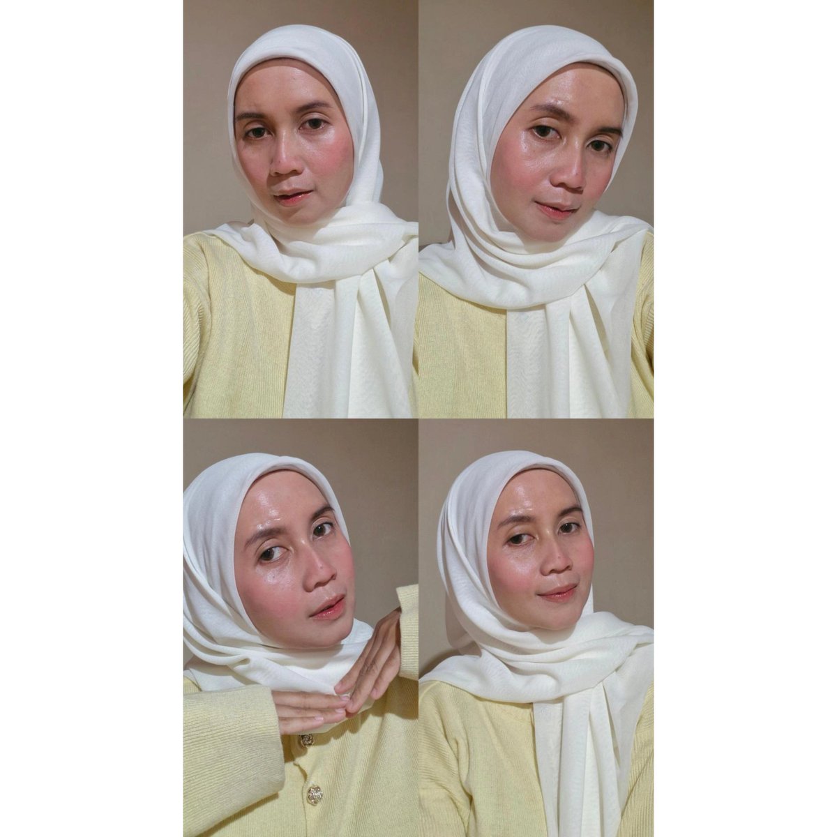 Simple look but make it Paripurna 💓

Pake hijab paris ini effortless bgt , rapi &amp; classy ✨️