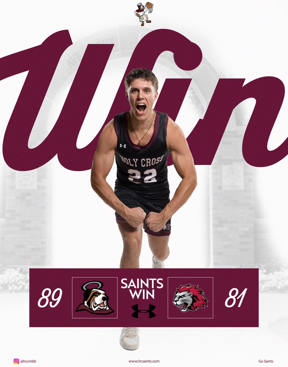 Holy Cross MBB tweet media