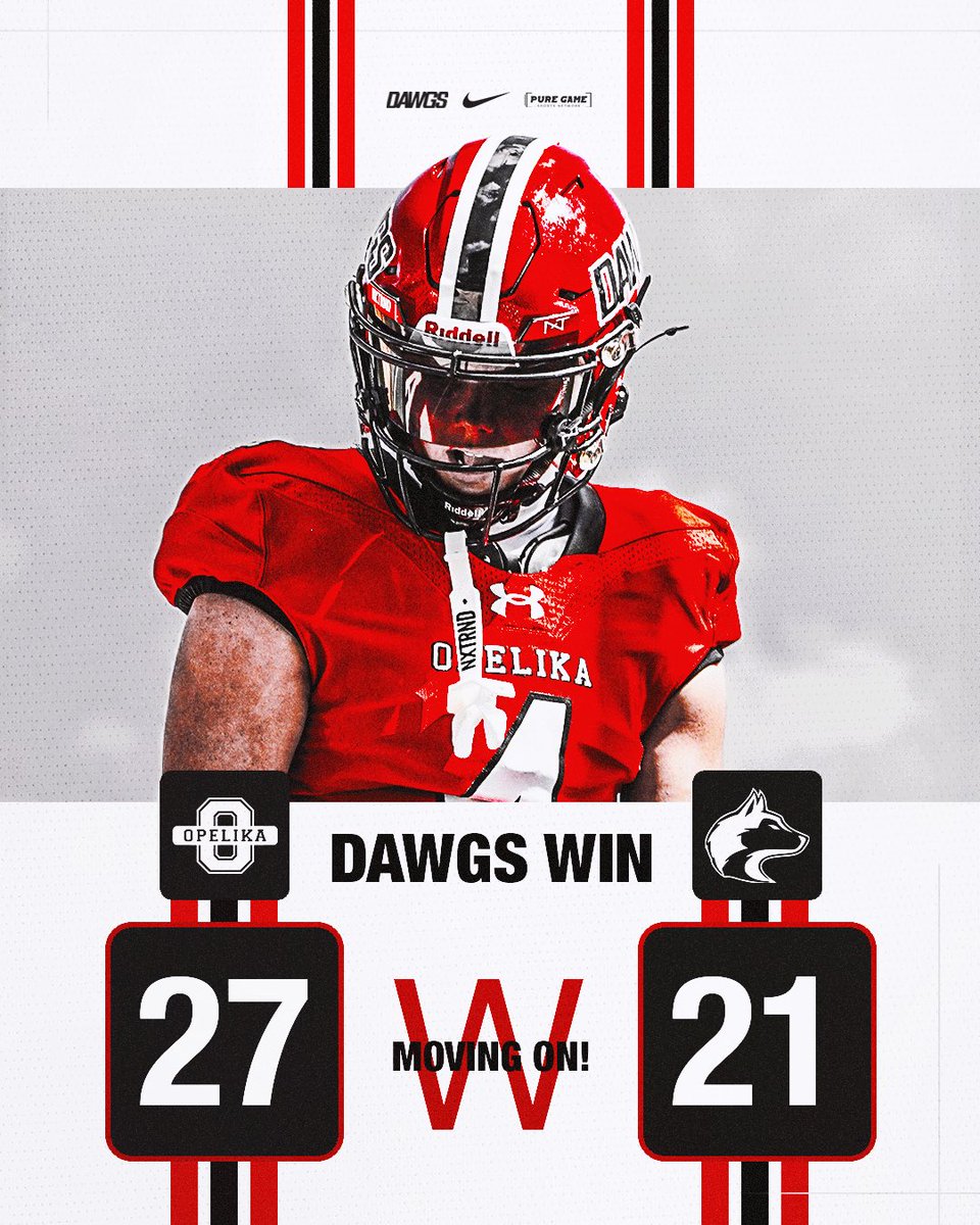 SURVIVE, ADVANCE ✅ 

See y’all next week in Bulldog Stadium for round ✌️ 

#OwnIt