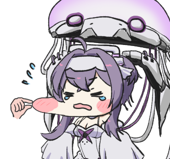 むにゅう…