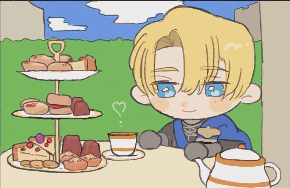 シールにしたやつ、折角だから上げちゃう💓
誕生日用に描いてたけど誕生日感ないから😖