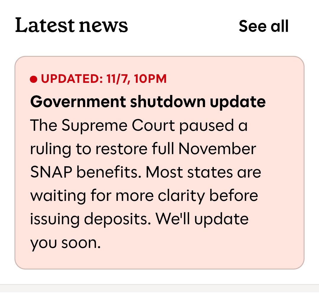 KnowerOfWords's tweet photo. Meanwhile in Oklahoma..... 

At 3pm today struggling parents got the news they've been praying for 🙏 their snap benefits for November 2025 would be FULLY paid.... 

At 10pm they were  given the 🖕 and advised to suffer, wonder and eat shit longer....
Wtf??? https://t.co/oqTwFr7kO0