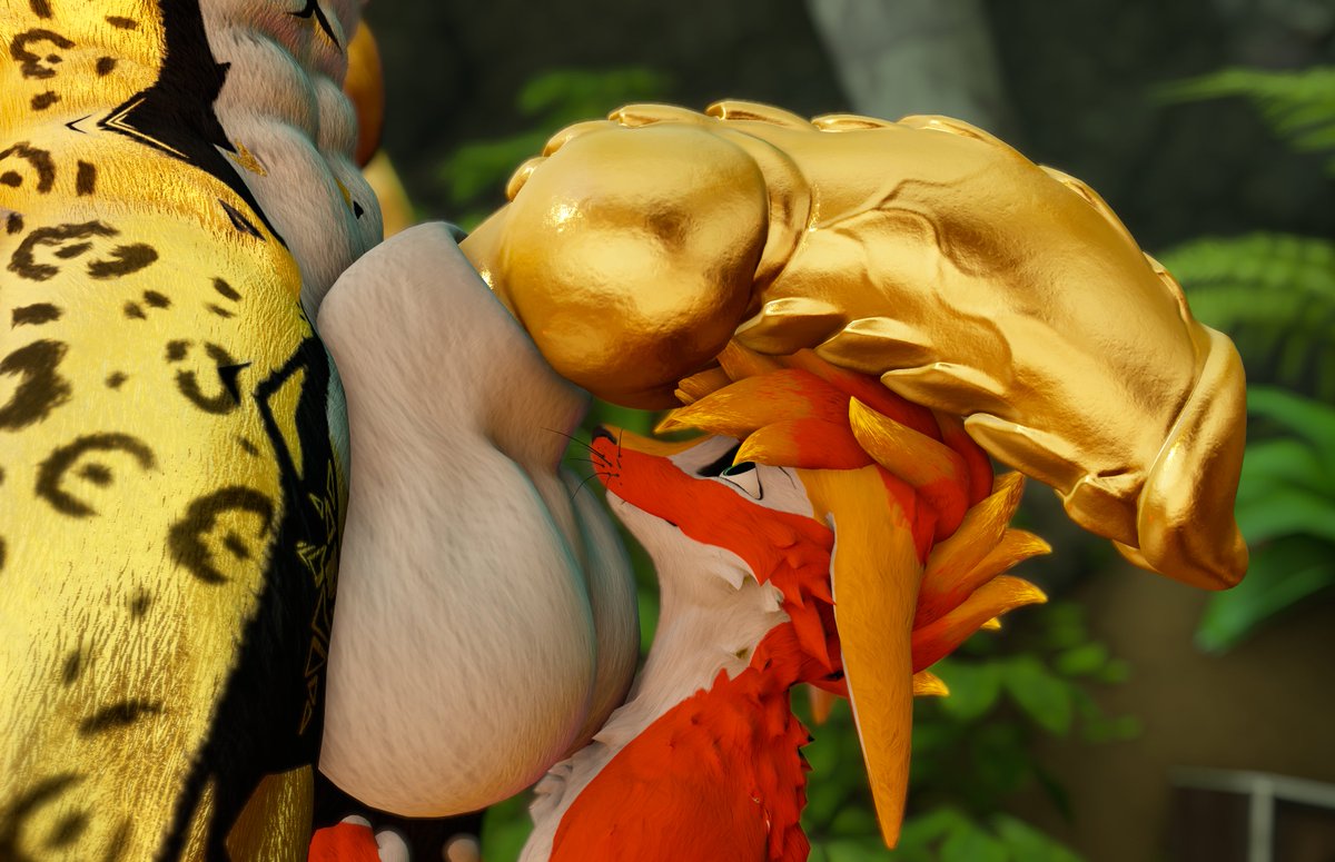 Huff~ <a href="/DDTGhost/">DDTGhostAD🔞</a> is so huge~ 

#Furry #erp #VRChat