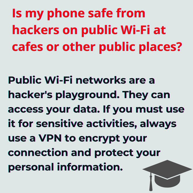 🚨Stay Safe Online: 
RedFox Personal Cybersecurity Q&amp;A Series🧑‍🎓
More about your Security-> redfox.ntrigo.com

.
#cyber #privacy #security #Phishing #hackers #Pune #gamedev #AI #jeru #malware #javascript #fintech #itfc #globalhealth #crofam #crime #Trending #ScamAlert